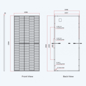 Trina Solar TSM-DE19M 540 Mono Half-cell - 1