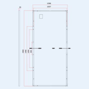 Trina Solar TSM-DE19M 545W Mono Half-cell - 2