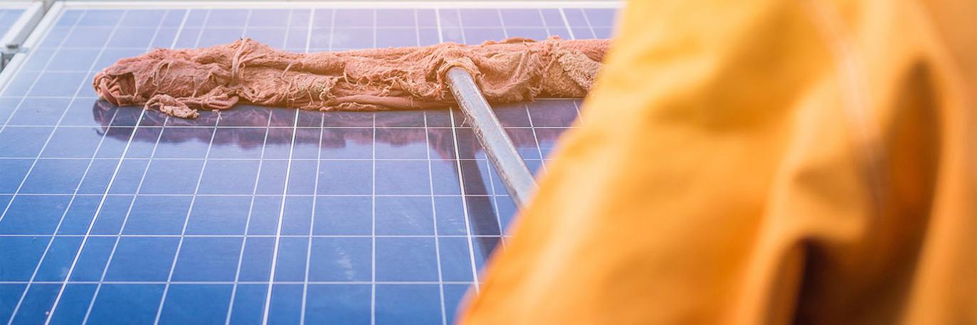 уход за солнечными батареями