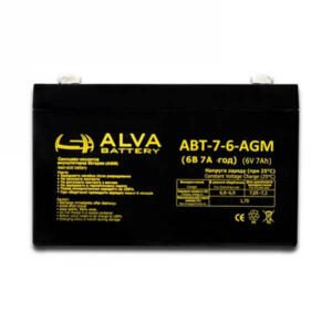 Аккумулятор Alva battery АВТ-7-6-AGM