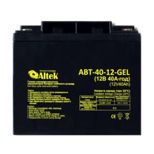 Аккумулятор Altek ABT-40Аh/12V GEL