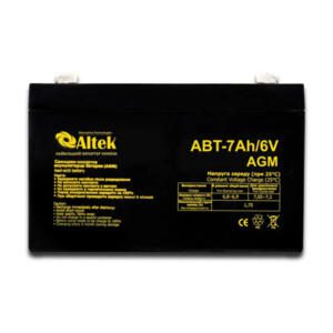 Аккумулятор Altek АBT-7Ah/6V AGM