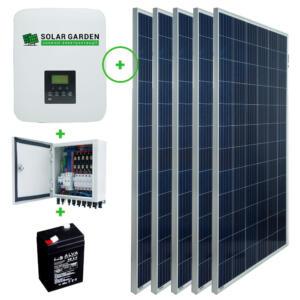 Гібридна сонячна електростанція на 8 кВт, 1 – фаза