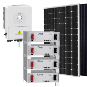 Гібридна сонячна електростанція для підприємства на 30 кВт, з АКБ 30 кВт/год